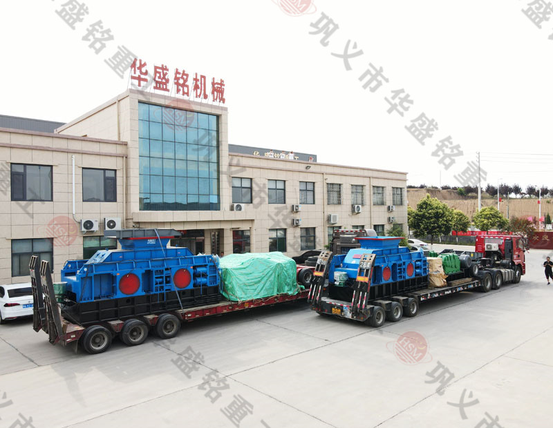 水泥廢料用什么破碎好？就用液壓對輥制砂機(jī)