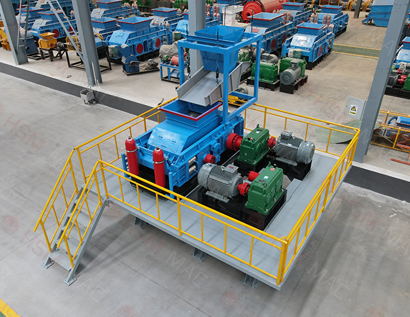 液壓對輥制砂機專破鐵礦石/銅礦/錳礦/金礦,細碎效率提升