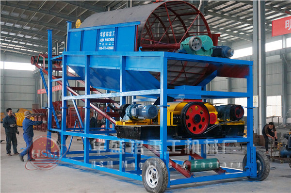 篩沙粉碎一體機