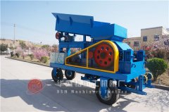 中大型移動(dòng)對(duì)輥制砂機(jī)價(jià)格多少錢一臺(tái)