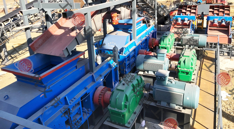 石子制砂機安裝現(xiàn)場